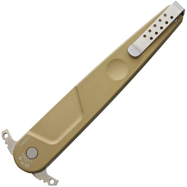 Extrema Ratio BF4 Lucky Linerlock Desert Tan Folding Knife