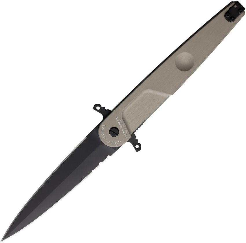EX0498TM.jpg Extrema Ratio BF4 Contractor Folding Knife Linerlock 4.75" Black Blade