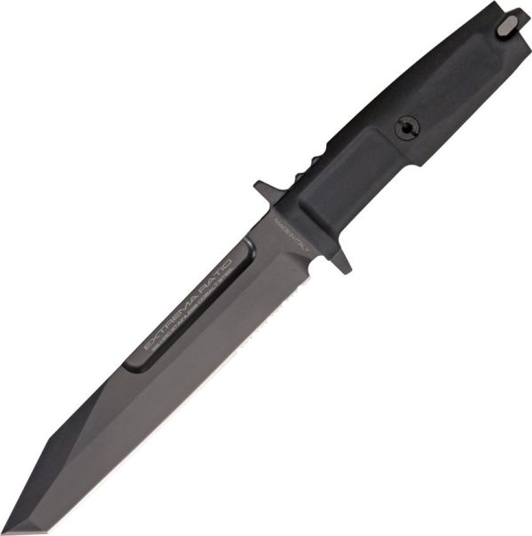Extrema Ratio Fulcrum Fixed Blade Knife N690 Tanto Black
