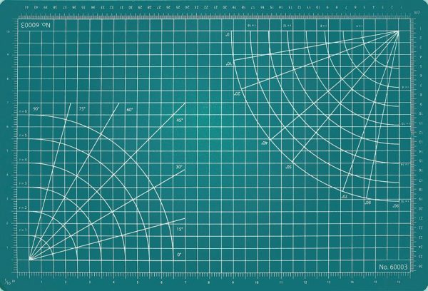 Excel Blades Self Healing Mat 12in x 18in Green