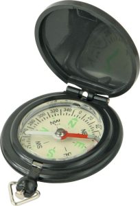 Explorer Compass - Liquid Filled Black Case