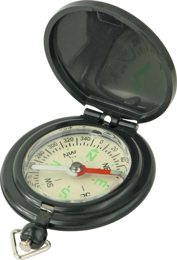Explorer Compass - Liquid Filled Black Case