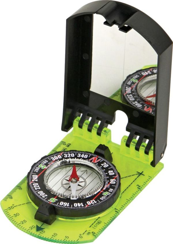 EXP51.jpg Explorer Folding Compass - 3.75 inch Liquid Crystal Sighting Mirror