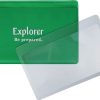 Explorer Credit Card Magnifier Lens - Clear Plastic
