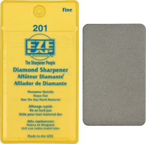 EZL201.jpg Eze-Lap Diamond Wallet Sharpener - Fine Grit Single Sided