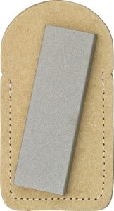 Eze-Lap Pocket Diamond Sharpener - Fine Grit with Pouch