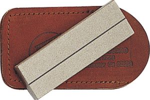 Eze-Lap Pocket Diamond Sharpener - Medium Grit with Pouch