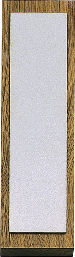 Eze-Lap Diamond Sharpener 8x2 Fine Grit Walnut Block USA