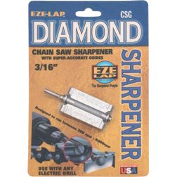 Eze-Lap Diamond Chainsaw Sharpener 3/16 inch