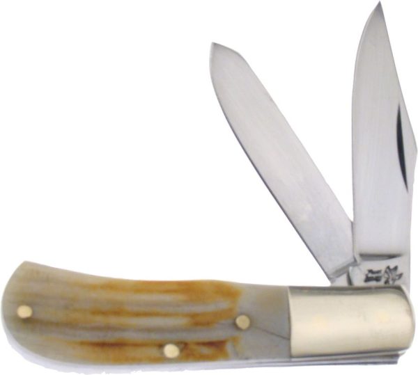 Frost Cutlery Jim Bowie Trapper Second Cut Bone