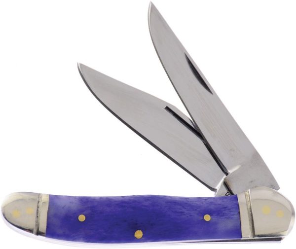 Frost Cutlery Folding Hunter Purple Bone - 3.75in