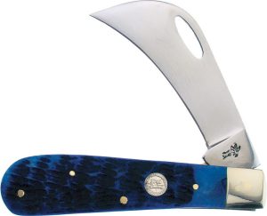 Frost Cutlery Hawkeye Blue Bone - 3.88in