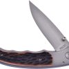 Frost Cutlery Cherokee Warrior Jigged Wood