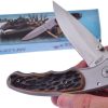 Frost Cutlery Cherokee Warrior Jigged Wood