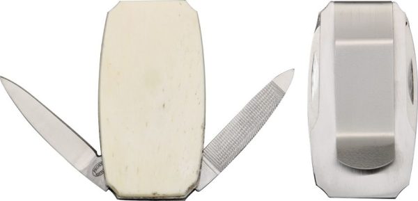 Frost Cutlery Money Clip Folder Bone - Multi-Tool