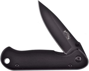 Frost Cutlery Pocket Bandit Linerlock - Black Aluminum