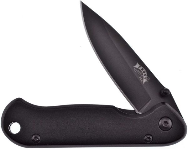 Frost Cutlery Pocket Bandit Linerlock - Black Aluminum