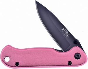 Frost Cutlery Pocket Bandit Linerlock - Pink Handle