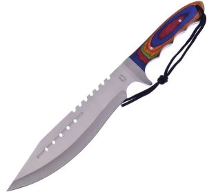 Frost Cutlery Combat Dagger Frostwood 10" Fixed Blade Tactical