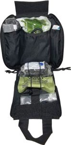 Elite First Aid Patrol Trauma Kit Level 1 Black EDC