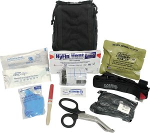 Elite First Aid Patrol Trauma Kit Pro Black Emergency Medical
