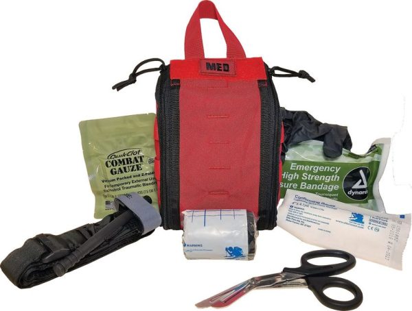 Elite First Aid Patrol Trauma Kit Level 1 Red Emergency Medical