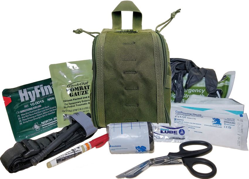 Elite First Aid Patrol Trauma Kit Level 2 OD Green