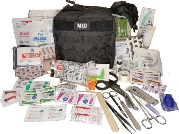 Elite First Aid GP IFAK Level 2 Black Kit