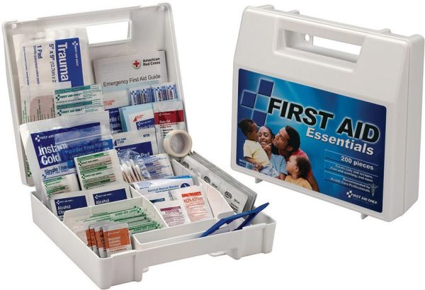 FAO134.jpg First Aid Only 200 Piece First Aid Kit - Complete Home & Office