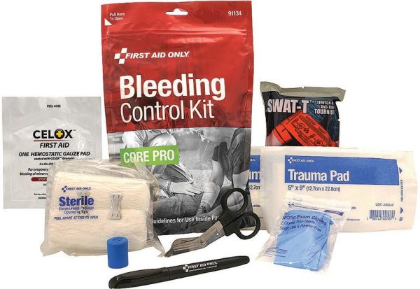 FAO91134.jpg First Aid Only Core Pro Bleeding Control Kit Trauma