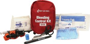 First Aid Only Basic Bleeding Control Kit Emergency Trauma