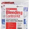 First Aid Only Bleeding Control Kit Chest Torso Limb Trauma