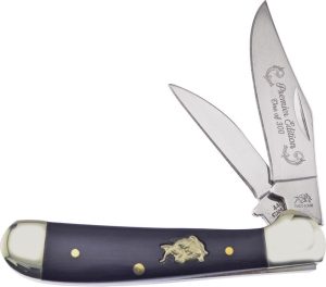 Frost Cutlery Locking Copperhead Buffalo Horn Bulldog