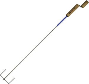 Firebuggz Crank-Eez Roaster Blue Campfire Tool