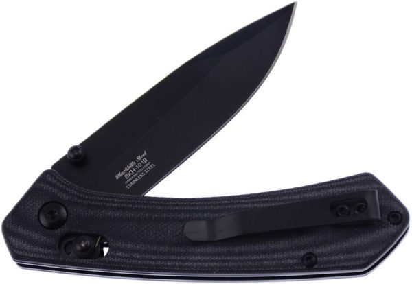 Frost Cutlery Black Valley Crossbar Lock - Black G10