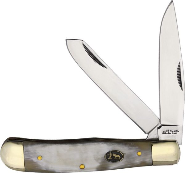 Frost Cutlery Trapper Ox Horn Folding Knife