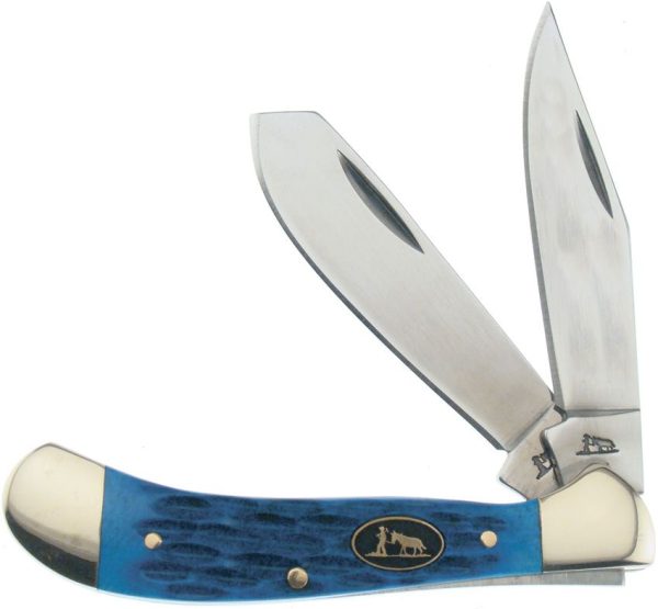 Frost Cutlery Blackhills Saddlehorn Blue Bone