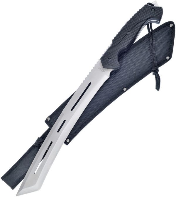 Frost Cutlery Machete Black ABS - 13.5 inch Tanto Blade