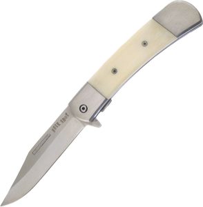 Frost Cutlery Buckshot Linerlock White Bone - Assisted Opening