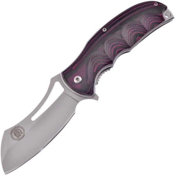 Frost Cutlery Linerlock A/O Red Micarta Folder