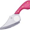 Frost Cutlery Snook Fixed Blade Red Pakkawood