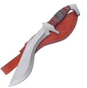 Frost Cutlery Red River Bowie 10" Satin Stainless Fixed Blade