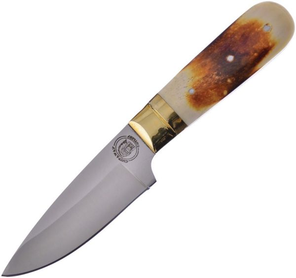 Frost Cutlery Skinner Fixed Blade - Torched Bone