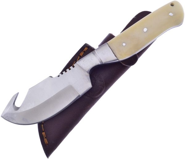 Frost Cutlery Guthook Skinner - White Smooth Bone