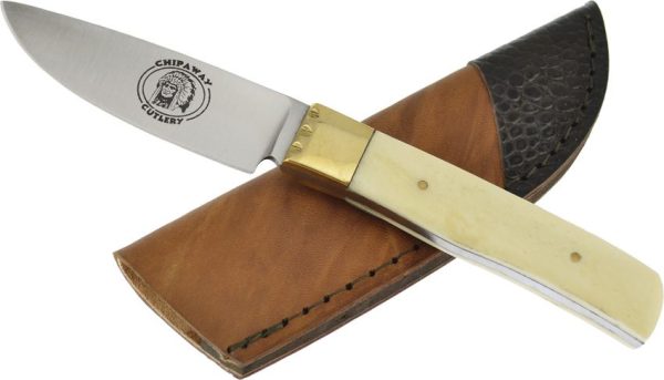 Frost Cutlery Little Fox Skinner - White Bone