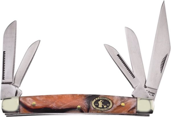 Frost Cutlery E.C. Simmons Congress Gold Resin - Multi-Blade