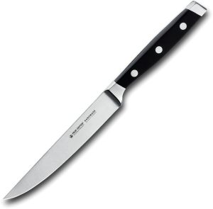 FEL814612.jpg Felix Steak Knife Satin X50CrMoV15 Black Handle