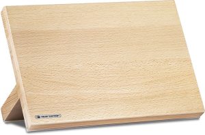 FEL909200.jpg FELIX Magnetic Knife Stand Beechwood Block Display Organizer