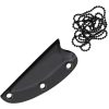 Ferrum Forge Lackey Fixed Blade - Black G10 9Cr18MoV