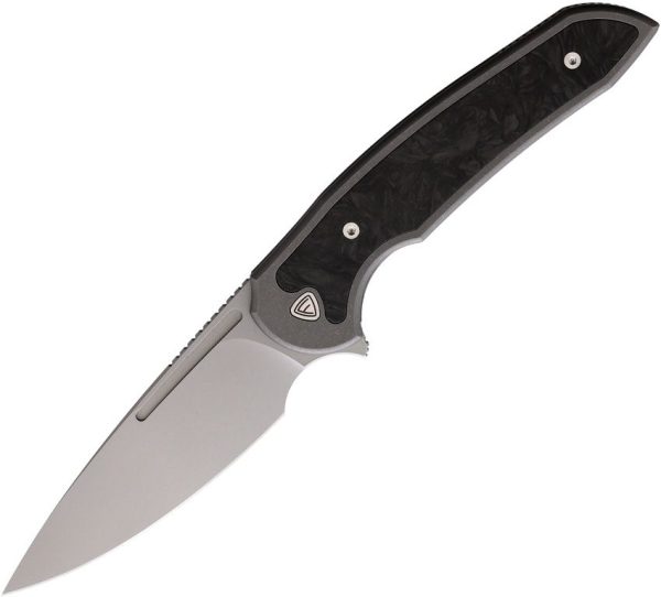 Ferrum Forge Stinger Framelock Folding Knife Titanium Carbon Fiber